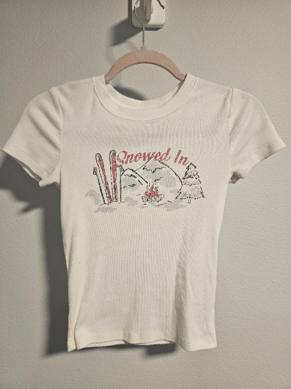 Hollister womens small "Snowed in" shirt